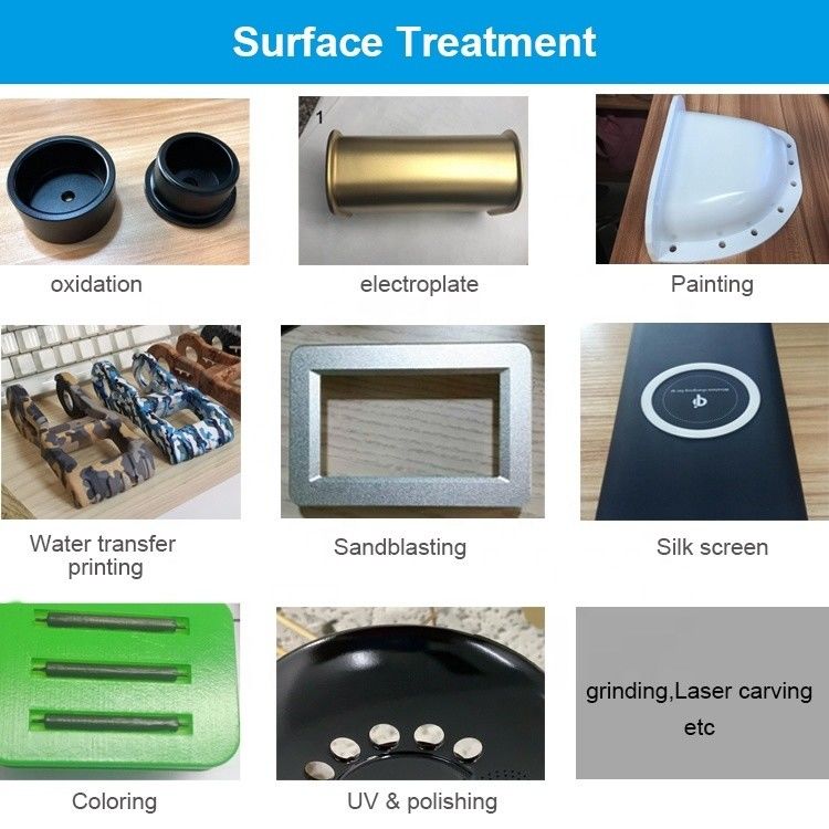 Impressão 3D personalizada SLA Robô inteligente protótipo de fundição a vácuo TUV para material de aço inoxidável