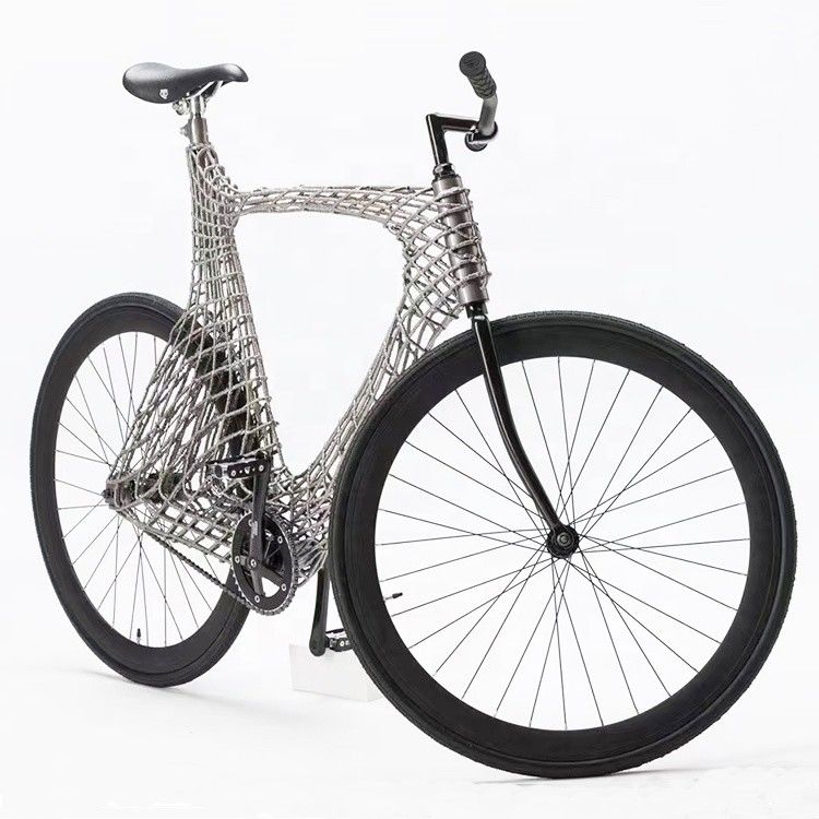 SLM & Fused Deposition Modeling. Peças de aço inoxidável & alumínio com alta tolerância para modelo de bicicleta