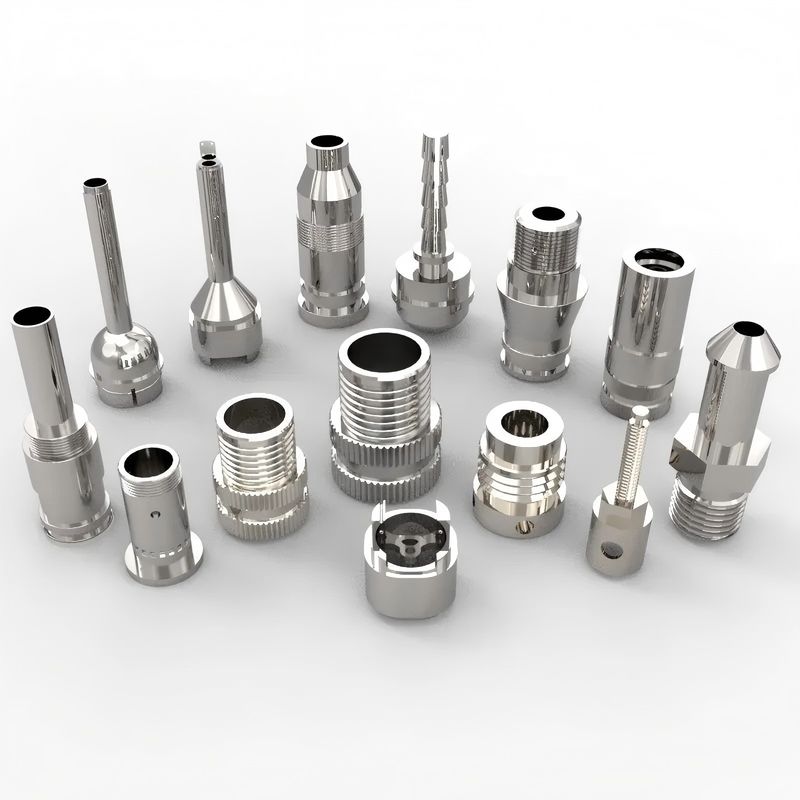 Micro Machining CNC Peças de aço inoxidável